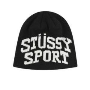 (NEW) STUSSY SPORT JACQUARD SKULLCAP BEANIE